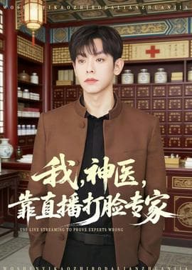 我，神医，靠直播打脸专家海报