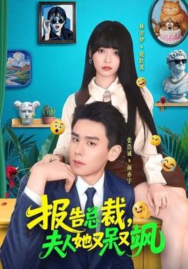报告总裁，夫人她又呆又飒海报